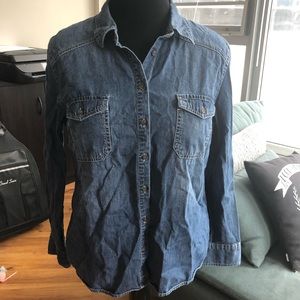 Denim Button down